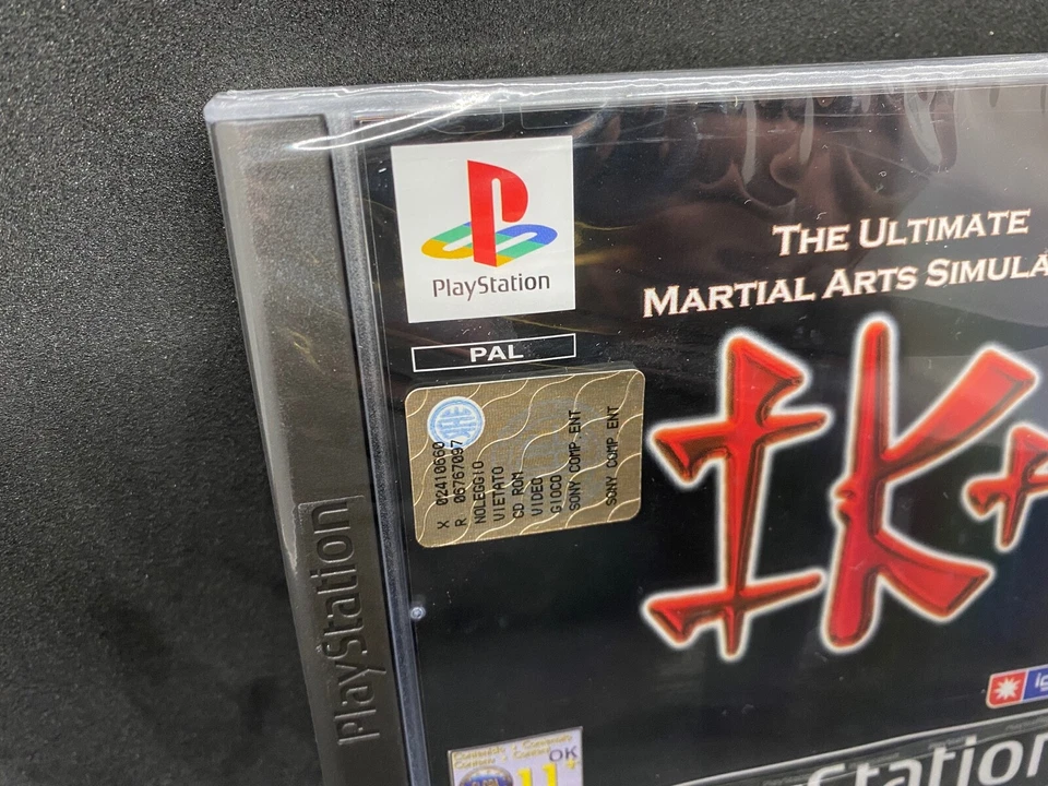 The Ultimate Martial Arts Simulation PlayStation 1 PS1 WATA R Type Mortal Kombat Foto 2 de 4