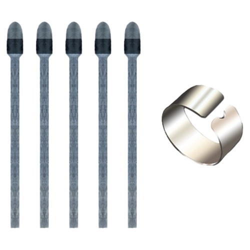 5Pcs Felt Screen Nib Set Easy Clip For Remarkable Scribe Write Screen Tips