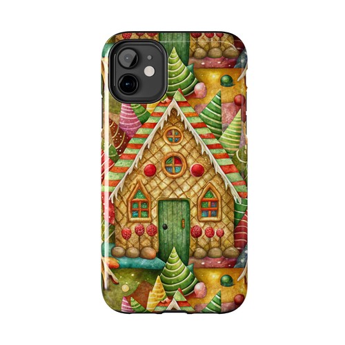 Gingerbread House Tough Phone Cases for iPhone 7-16 and Samsung S21-S24 - Picture 71 of 108