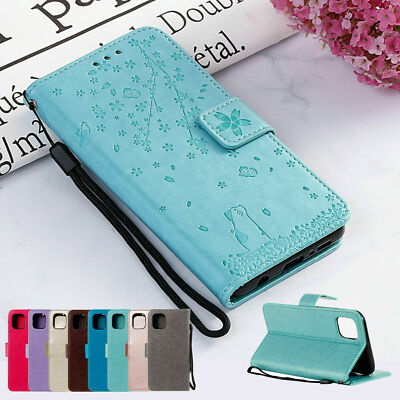 Leather Wallet Case For Samsung S20 Ultra Plus S10 S9 S8 Note 10 9 8  Flip Cover
