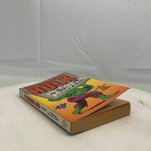 The Incredible Hulk Volume 2 1981 VTG MMPB Stan Lee Larry Lieber Marvel BNW - Picture 6 of 7