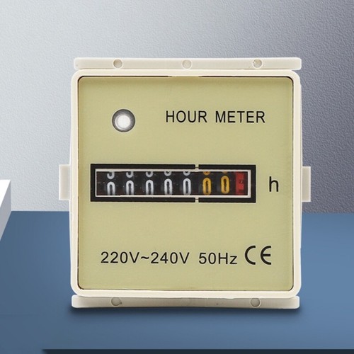 100-240V Digital Display Hour Meter Accuracy Hour Meter High Accuracy Timers - Picture 5 of 8