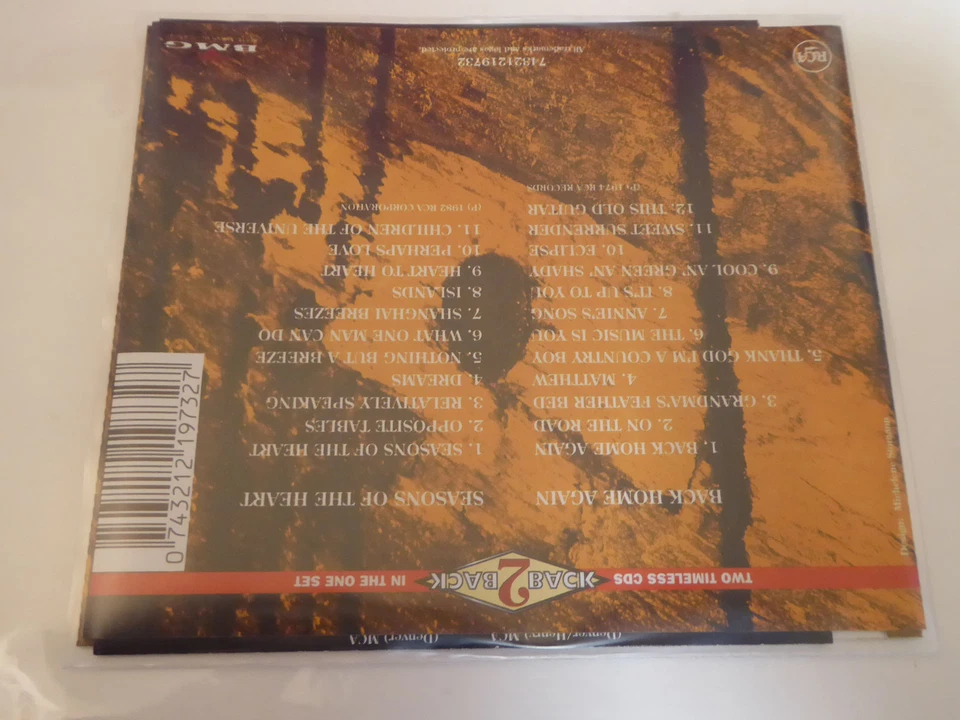JOHN DENVER : Back Home Again / Seasons Of The Heart > EX (2CD) - Bild 3 von 3