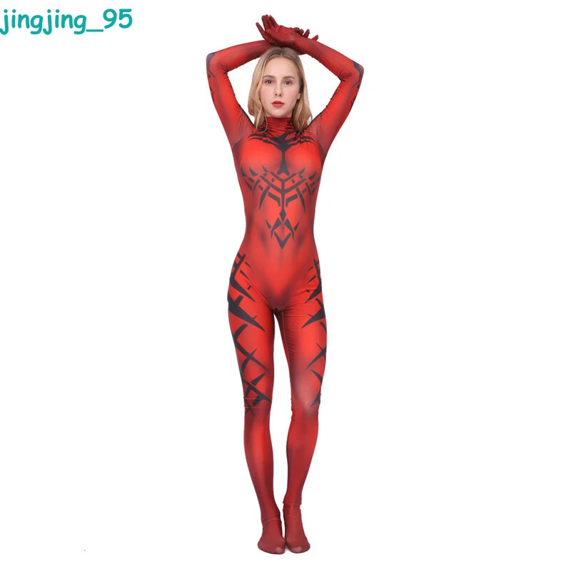 Star Wars DARTH TALON Juegos con disfraces Mono Body Disfraces Fiesta de Halloween Actuar Foto 4 de 4