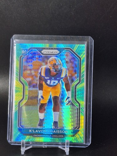 2020 Panini Prizm Rookies Hyper /175 K'Lavon Chaisson #352 Rookie - Picture 1 of 2