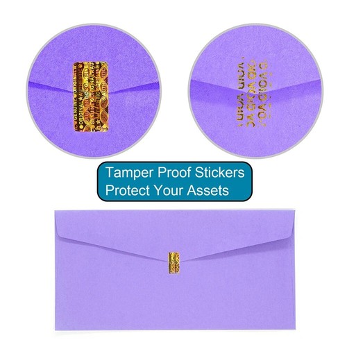 2000 Pcs Hologram Tamper Proof Stickers Void Warranty Security Label Stickers - Picture 9 of 26
