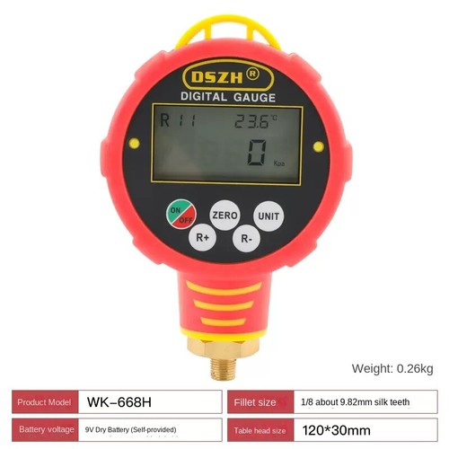 New Digital Pressure Vacuum Gauge WK-688H High Pressure - Bild 1 von 2