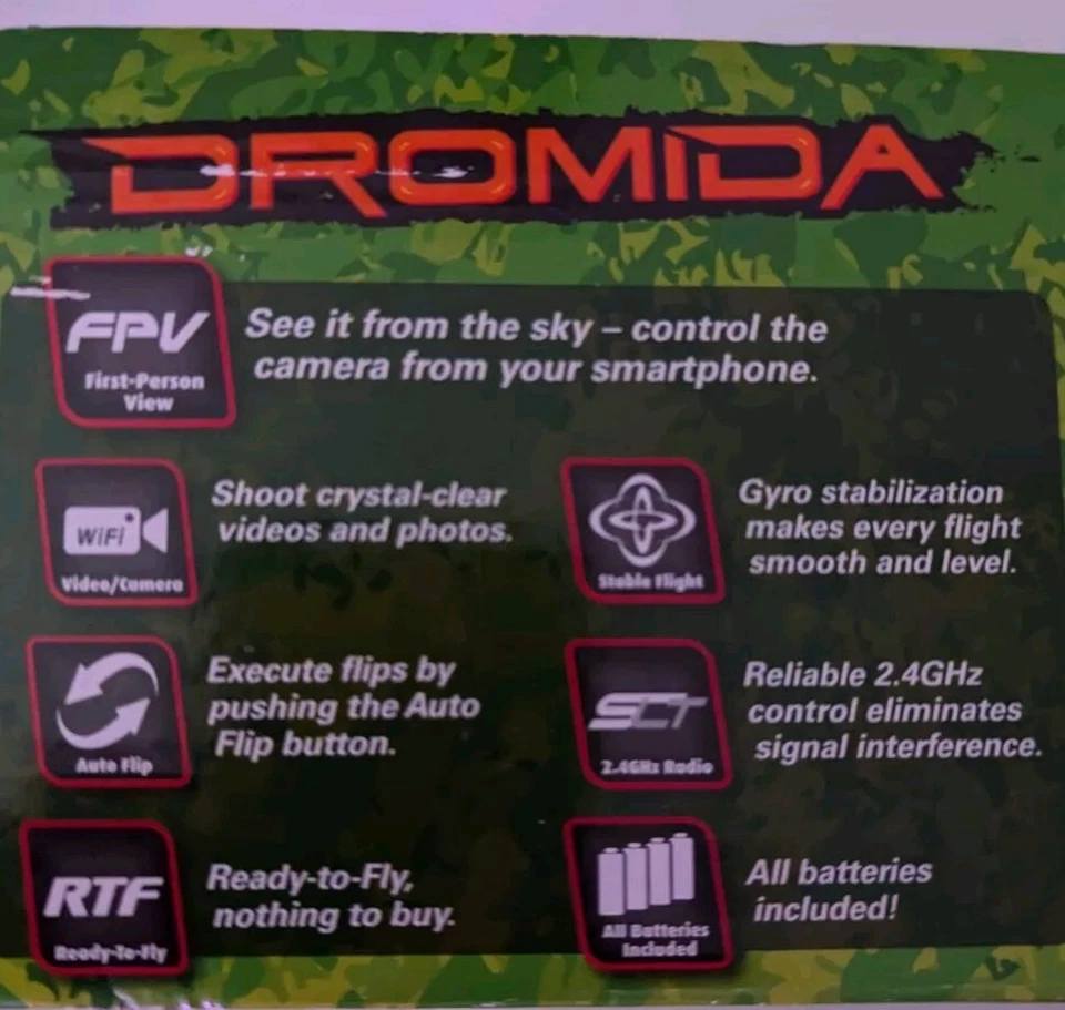 Dromida Vista FPV Drone With Camera  - Image 2 of 4