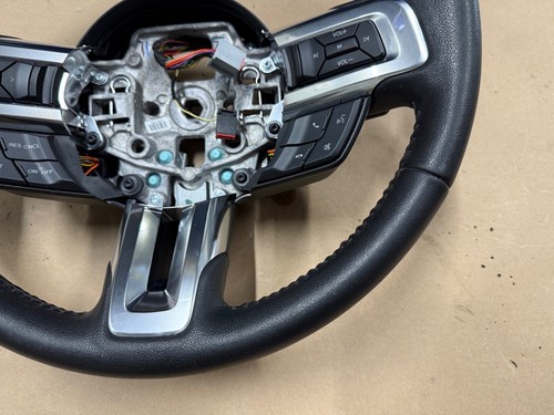 2015-2017 Ford Mustang GT Leather Steering Wheel "Auto" - OEM - Picture 5 of 18