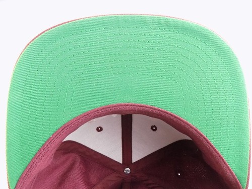 YP Classics Fall Brewing Co Merchandise High Profile Maroon Cap w/ Gold Snapback - Picture 7 of 9