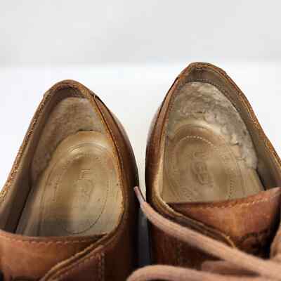 Ugg Men Hixson Brown Leather Oxford Lace Up Dress Shoes Size  display picture 1