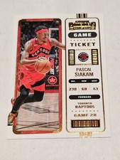 2022-23 Panini Contenders Bronze Game Ticket Pascal Siakam #22 Raptors
