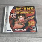 Worms: Armageddon (Sega Dreamcast, 1999) CIB , Tested & Working Complete