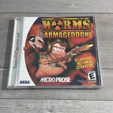 Worms: Armageddon (Sega Dreamcast, 1999) CIB , Tested & Working Complete