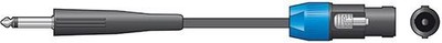 QTX Essential Lautsprecherkabel Klinke - Lautsprecherstecker 6,0 m