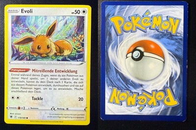 EVOLI 119/189 COMMON ASTRAL RADIANCE POKEMON NEAR MINT