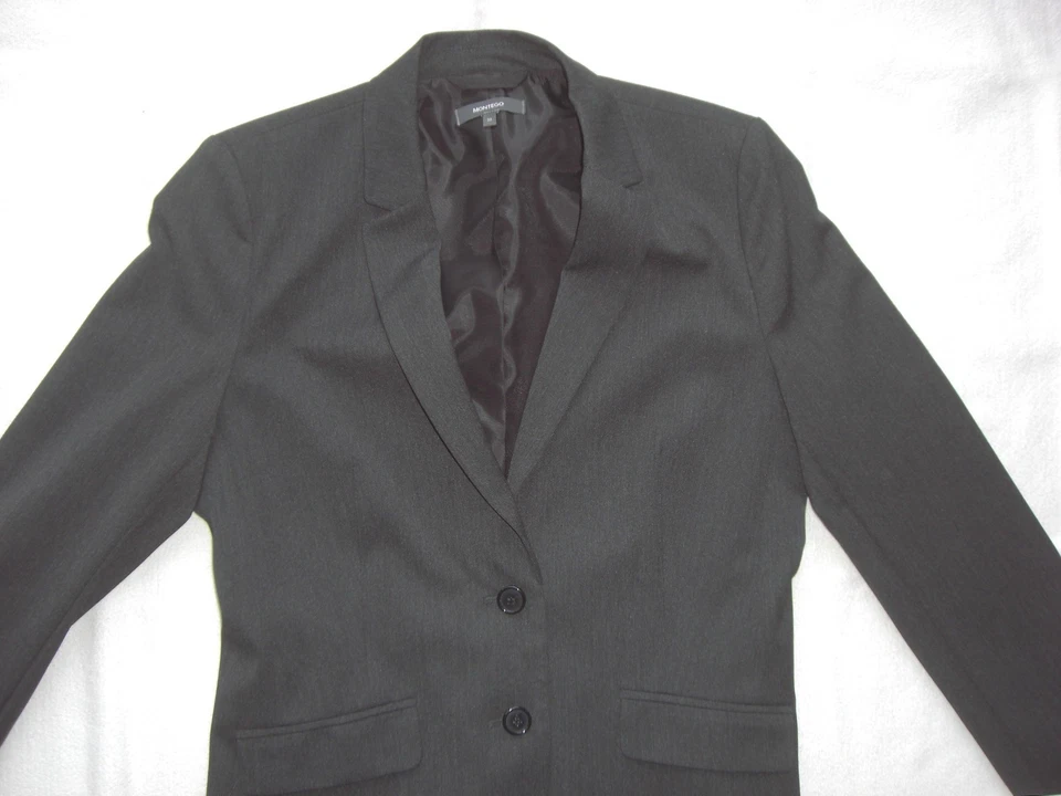 Montego Damen Blazer Dunkelgrau Damengröße 38 Neu mit Etikett - Bild 4 von 4