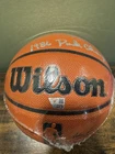 Spud Webb Hawks Signed Authentic Series Basketball w/1986 Dunk Champ Fanatics