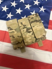 OPS Tactical Multicam Triple M4 Magazine Molle Pouch Airsoft - Used Condition