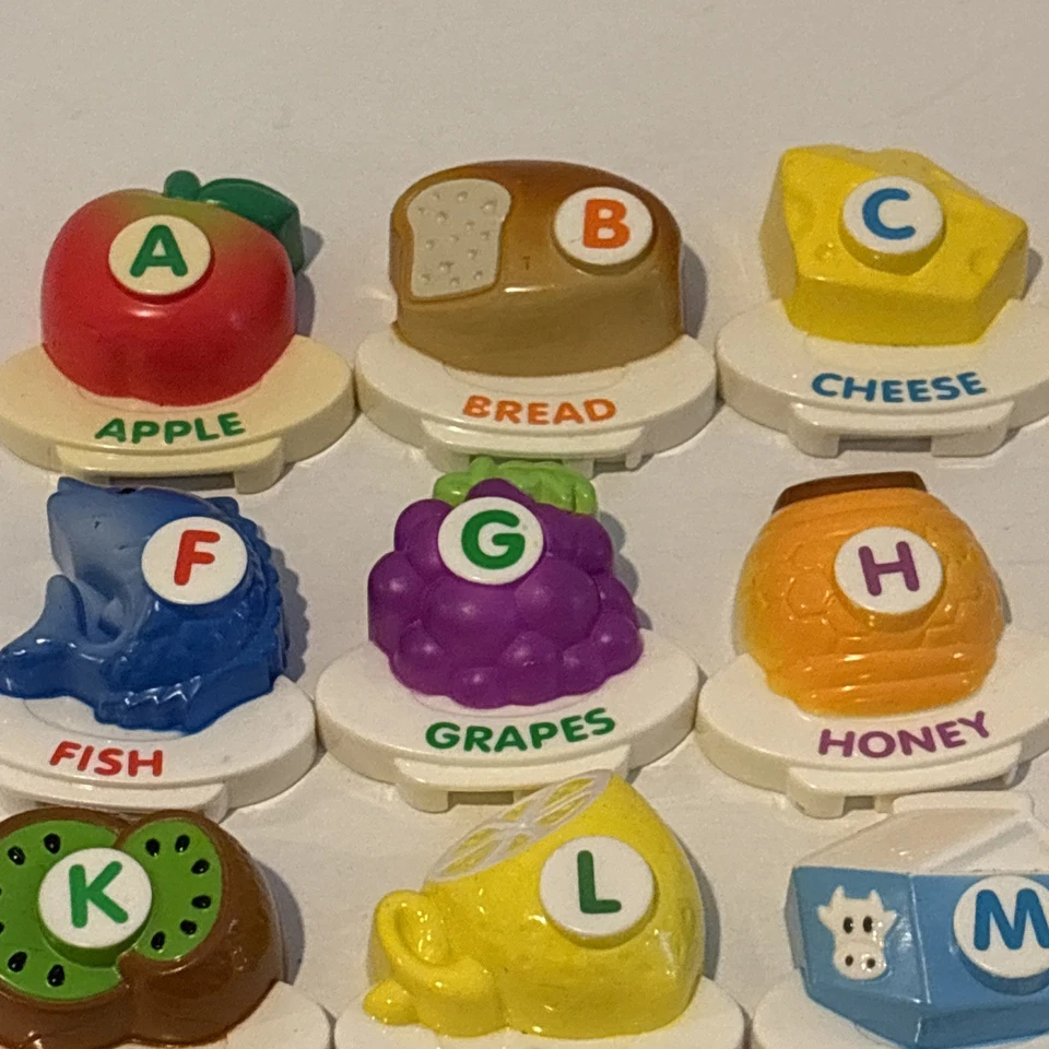 Vtech ABC Alphabet Food Fun Refrigerator Letter Magnets Complete A-Z - Image 4 of 4