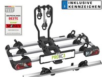 Eufab FahrradträGer PROBC3 FüR 4 FahrräDer E-Bike +Kennzeichen