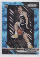 2018-19 Panini Prizm Blue Ice Prizm 87/99 Dzanan Musa #198 0c6