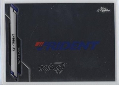 2020 Topps Chrome Formula 1 Team Logos Trident #129 15wb