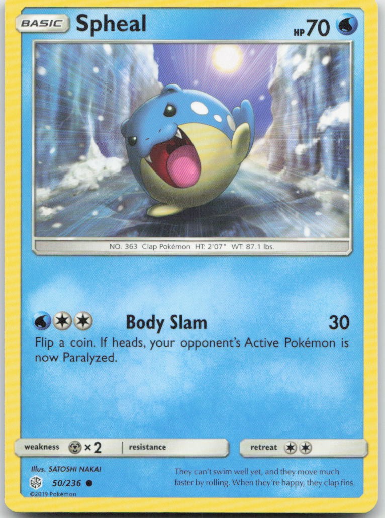 Pokemon : Spheal Cosmic Eclipse 50/236 : C