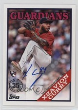 2023 Topps Update 1988 Topps Baseball Auto Xzavion Curry #88BA-XC Auto 09j5