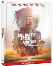 One Battle After Another Steelbook (4K UHD Blu-ray) Sealed Presale Artwork TBD