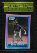 2006 Bowman Chrome Prospects Refractor 345/500 Elvis Andrus #BC122 4l1
