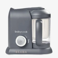 Beaba 912509 Babycook 4.5 Cups Cooker and Blender Gray