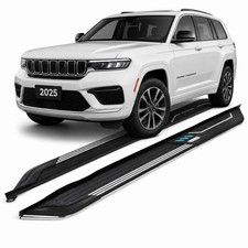 For 2022-2025 Jeep Grand Cherokee 2-row Side Steps 500lbs Running Boards New