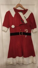 PRIMARK:  Women's Christmas Dress and Hat: Size Medium: NEW With Tags