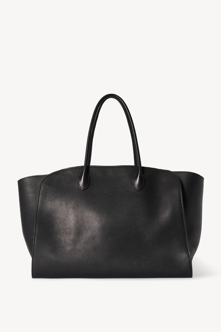THE ROW Marlo Leather Tote Bag Black Women Pre-owned From Japan