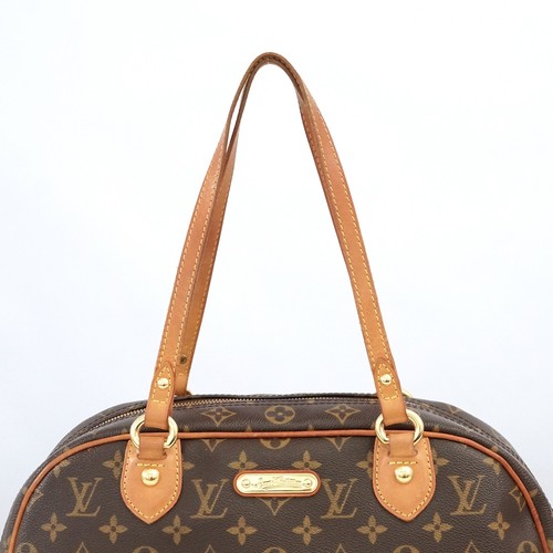 LOUIS VUITTON LV Monogram Montorgueil GM M95566 Shoulder Bag MI1019 Auth #57766A - Picture 14 of 17