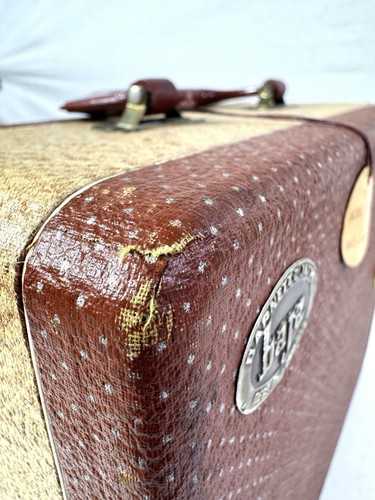 Estuche deslizable fotográfico vintage Barnett & Jaffe Baja con 3 cajones, divisores y etiqueta original - Imagen 10 de 17