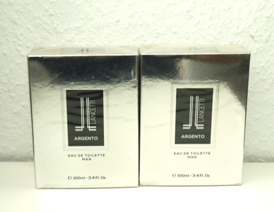 2 x LANCETTI Argento Man / Eau de Toilette 2 x 100 ml