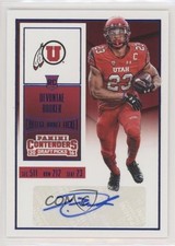 2016 Contenders Draft Picks College Ticket Blue Foil Devontae Booker Auto 6ns