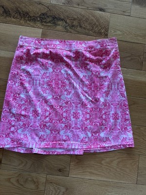RipSkirt Hawaii Skirt Large Pink Floral Wrap Lightweight Travel Beach Resort