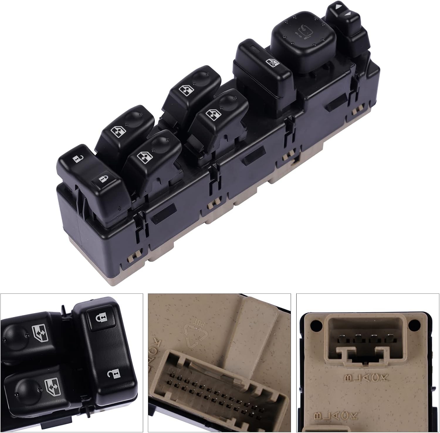 Front Left Power Window Switch 15883319 For Chevy Avalanche GMC Sierra 1500