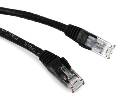 StarTech.com N6PATCH10BK Cat 6 Snagless Ethernet Cable - 10 foot (5-pack)