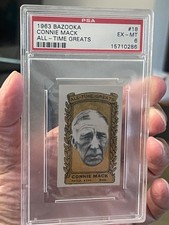 1963 Bazooka All-Time Greats Baseball Cards 18