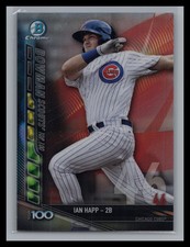 2017 Bowman Baseball #BTP-46 Ian Happ Bowman Scouts' Top 100 Chicago Cubs