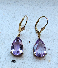 Vintage Ohrhänger 925er Silber vergoldet 3,5 cm lang sehr edel und schön