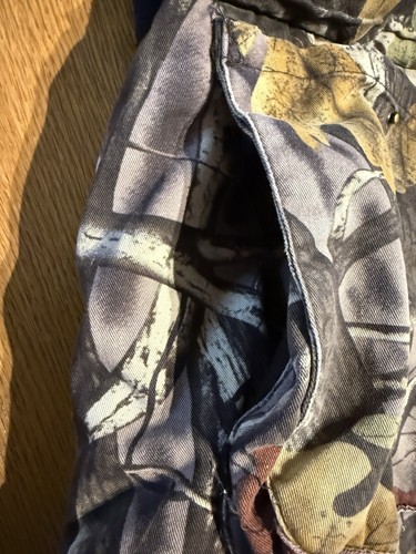VTG MASTER SPORTSMAN Rugged Outdoor Gear Reversible CAMO/Orange Hunting Vest XL - Picture 3 of 9