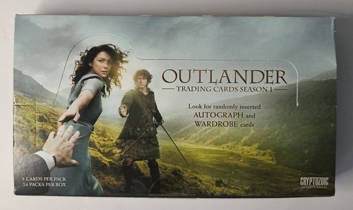 2016 Outlander Season 1 Trading Cards Base Set Wrappers Box Cryptozoic Starz