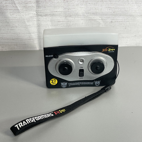 Zip Zaps Transformers Radio Shack 27mhz RC Remote Control 60-182 - Tested - Picture 1 of 6