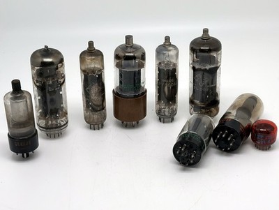 Konvolut 9 Stück Röhren für Sammler ua ITT Nixie #23166