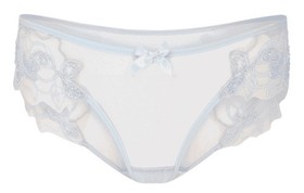 AGENT PROVOCATEUR Baby Blue Lindie Brief Size AP 4 NEW